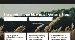 Desktop Screenshot of hogardecorado.com